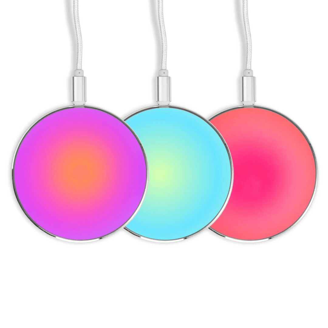 Ombre Colorful Mobile Charger 15W Fast Wireless Power Mat for Etsy