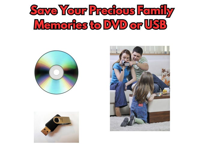 VHS Transfer to DVD or USB