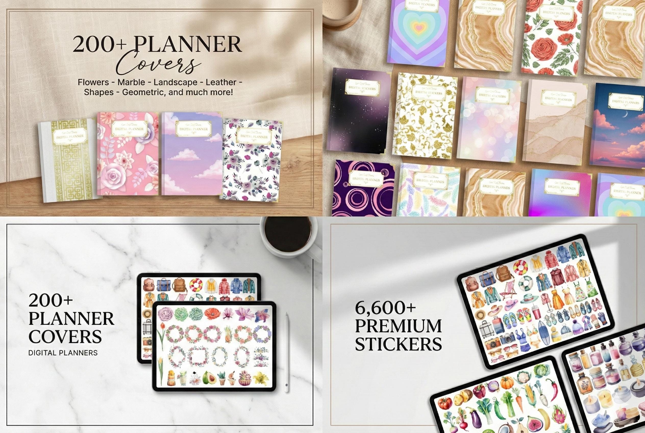 Ultimate 2026 Digital Planner for Goodnotes | 16 Layouts + 4200 ...