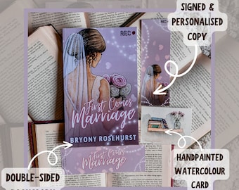 First Comes Marriage: signed and dedicated by the author