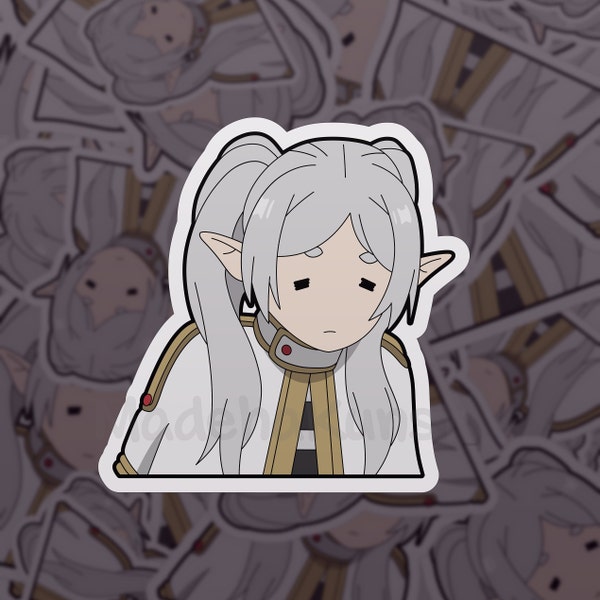 Sad Elf Sticker