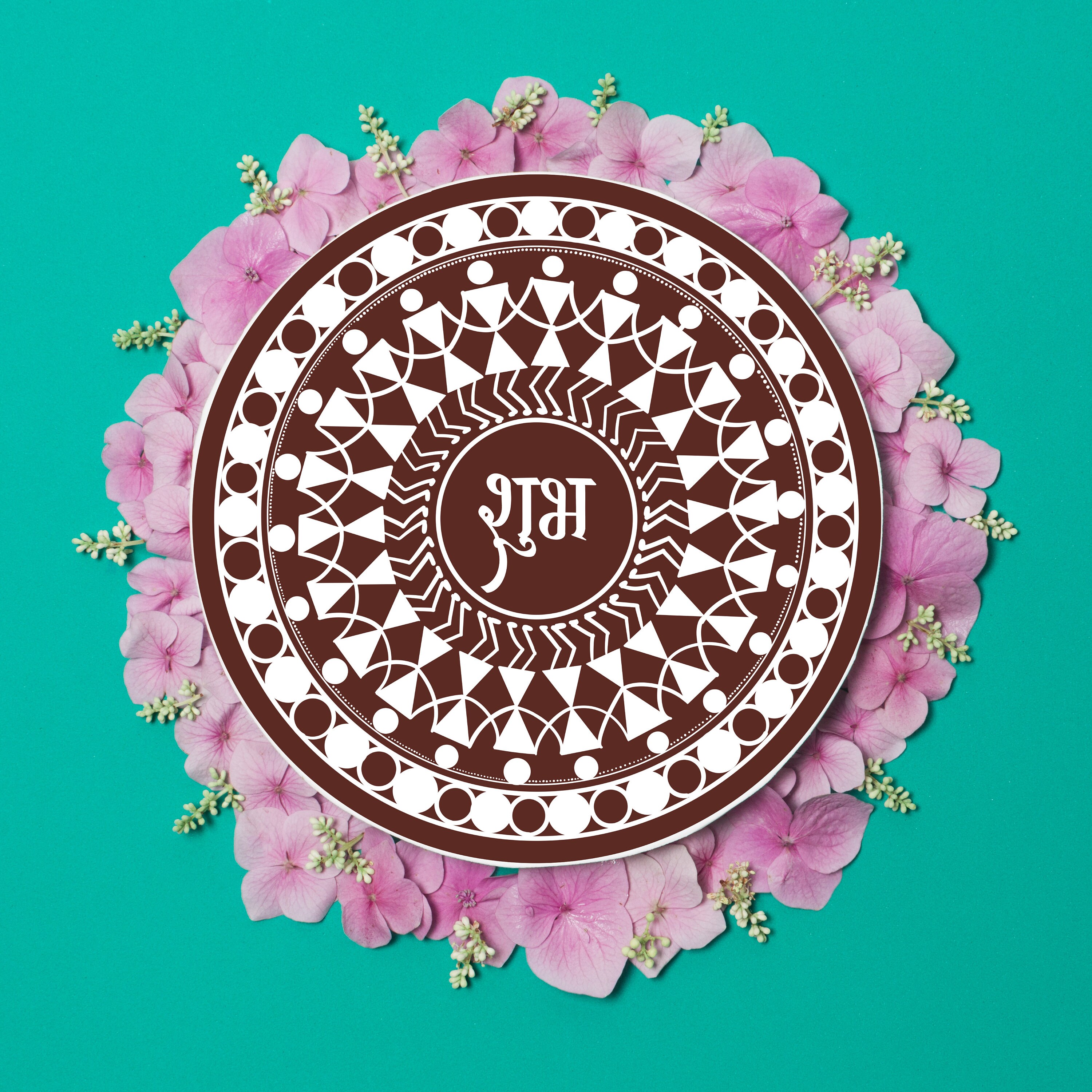 Printable Shubh Labh Sticker for Diwali Decor, Instant Download - Etsy