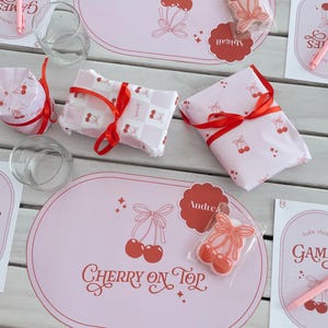 Cherry on Top Baby shower bundle
