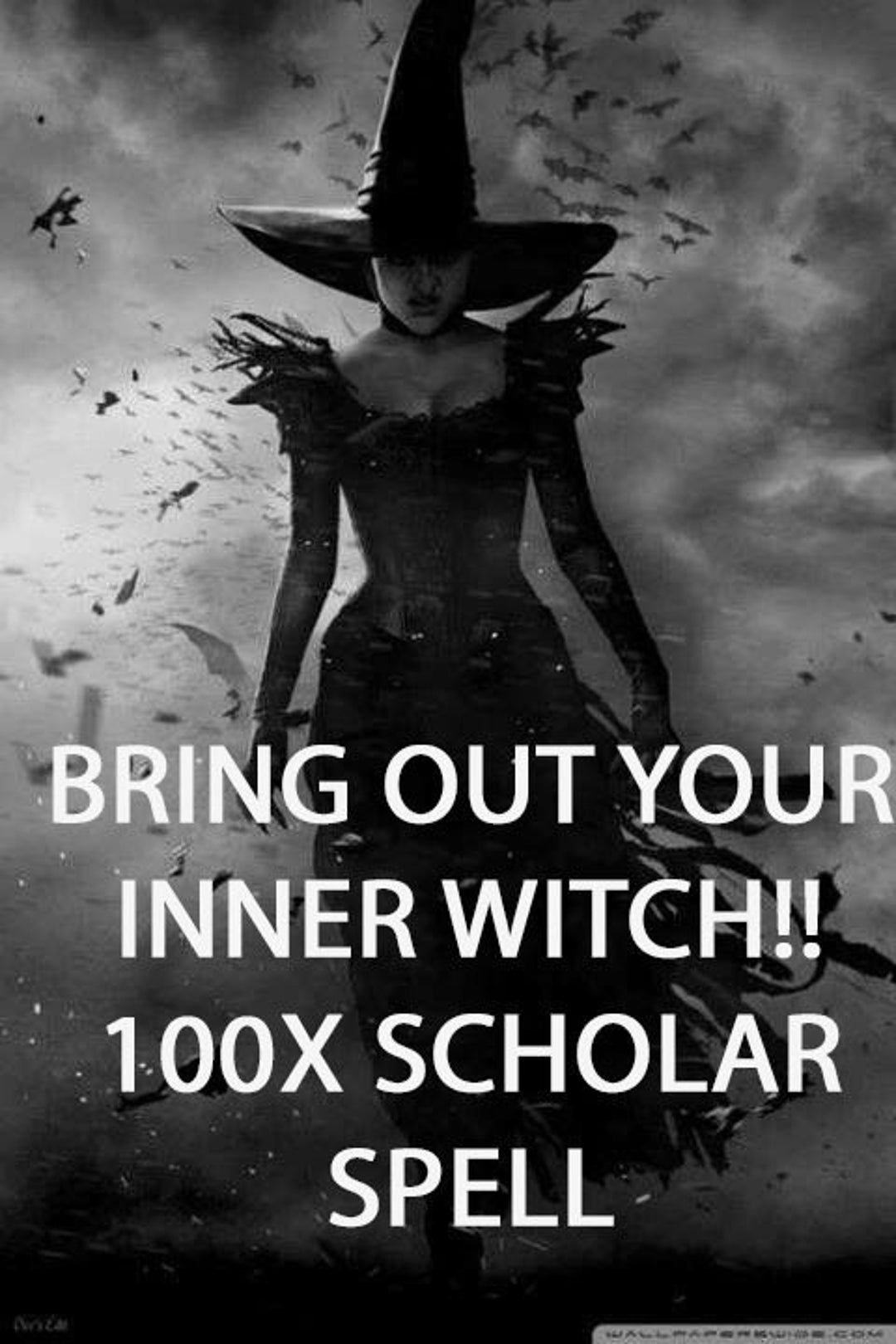 7 Scholars Spell 100x Cast BRING OUT Your Inner WITCH Spell Highest ...