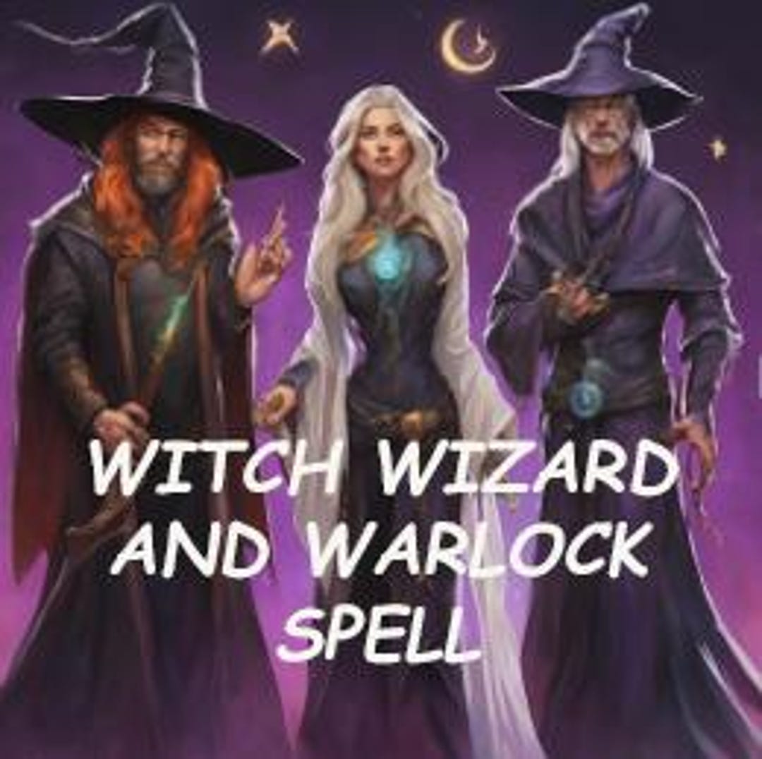 Spell 5x Cast WITCH WIZARD and WARLOCK Spell Help Magick Align Mystical ...