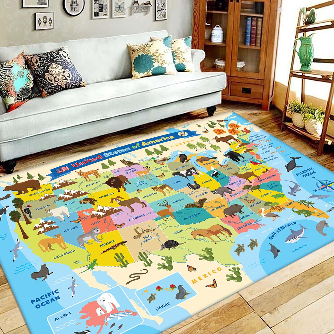 United States Map Rug Map Kids - Il 1080xN.5103903658 8jdy