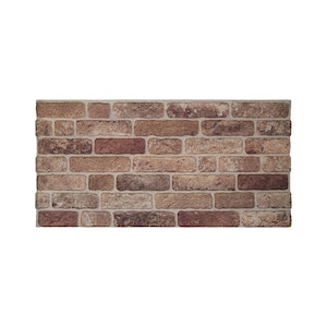 3D Brick Effect Decorative Wall Panels | Stone Look Cladding - Farmhouse Style