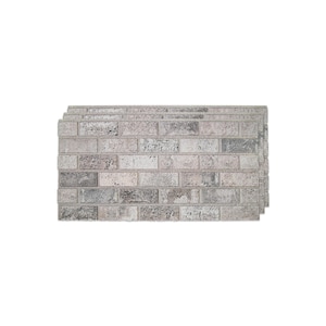 3D Brick Effect Wall Panels | Stone Look Cladding - Beige Dream