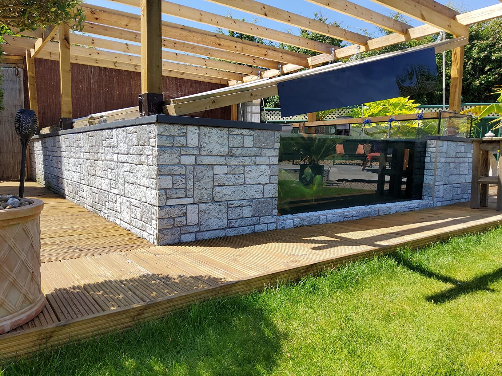 IZODEKOR 3D Wall Panels Brick Effect Cladding, Stone Look Faux Stone