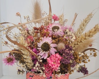 Dried Flower Basket