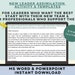 New Leader Assimilation Activity Guide & Templates | Leadership Tools ...
