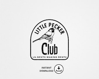 Little Pecker Club Svg Png, Sublimation Design