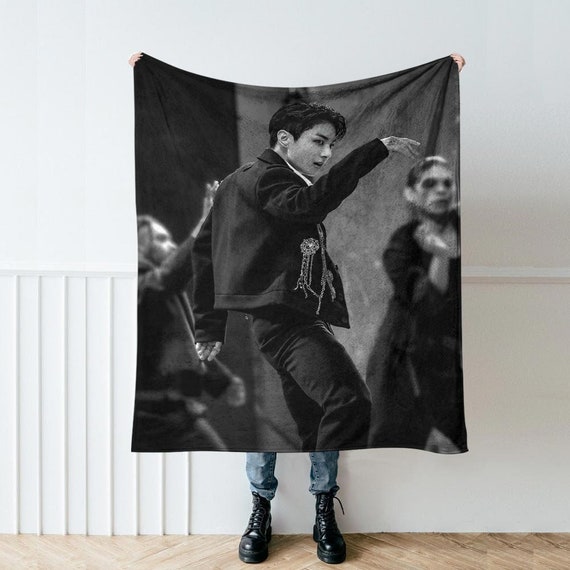 BTS Jungkook Kpop Blanket JK Golden Album Blanket V0 Bangtan