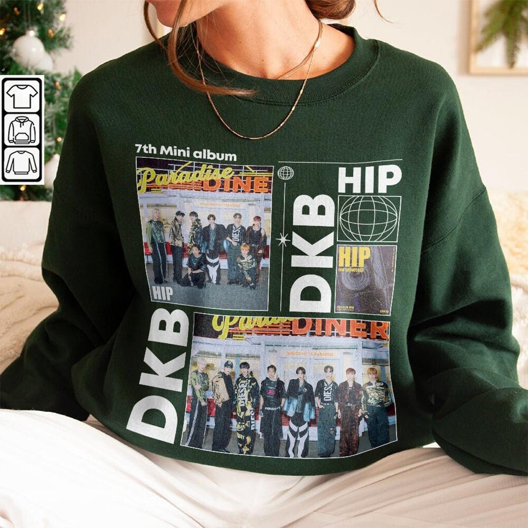 DKB Sweatshirt, Hip Kpop Album Tee V1, Kpop Boyband Sweater, Vintage