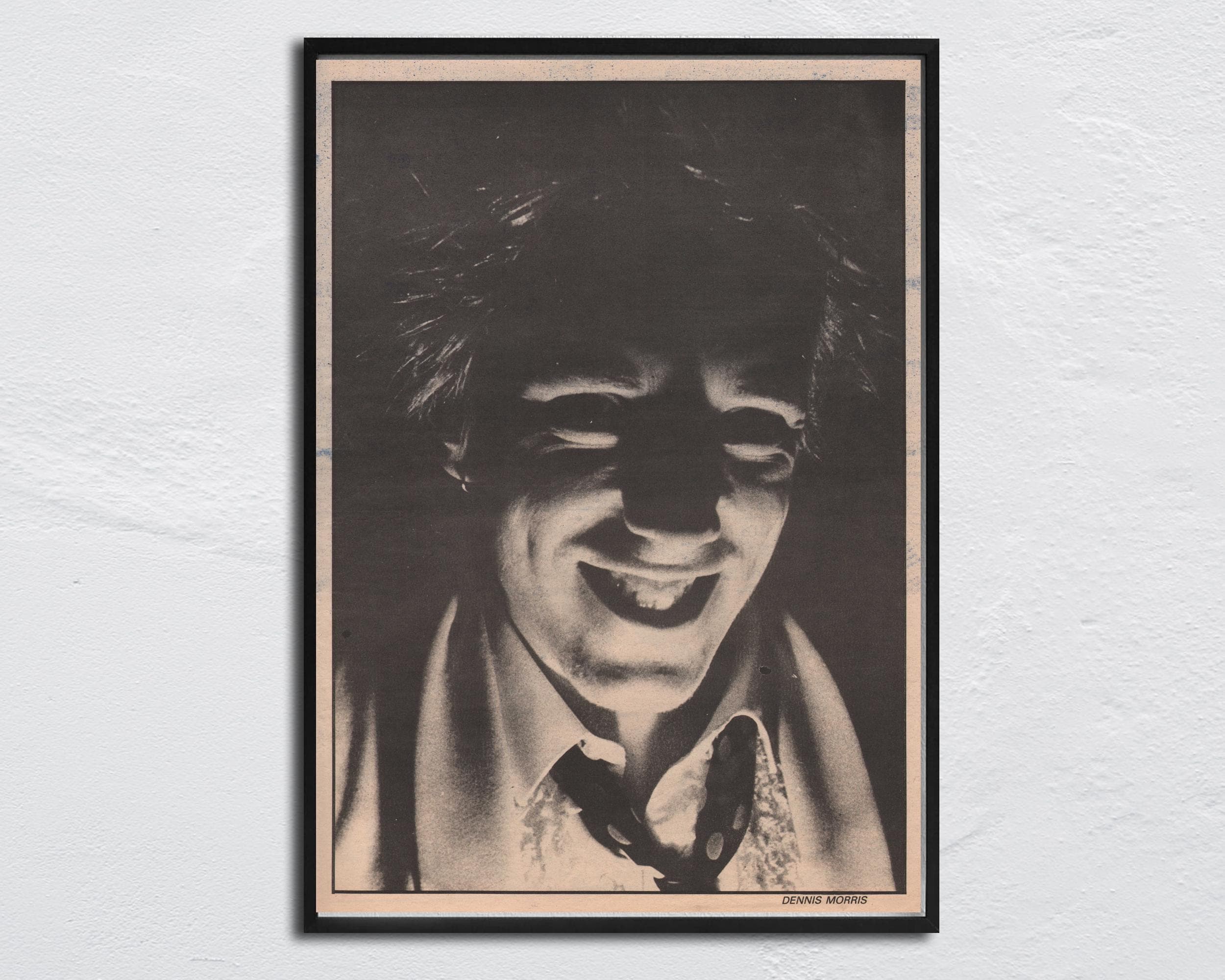 DennisMorrisSexPistols JohnnyRotten写真パネル