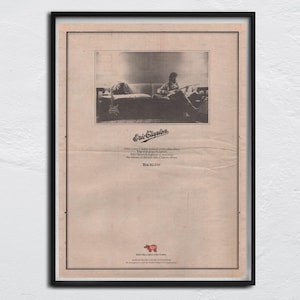 Eric clapton poster - Etsy 日本