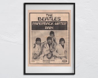 Rare vintage 1965 Beatles movie Help United Artist press