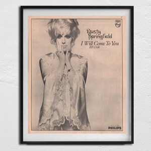 DUSTY SPRINGFIELD Poster - 1968 original NME Cover