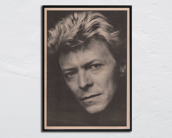 DAVID BOWIE Poster 1983 Original NME - Anton Corbijn - Etsy
