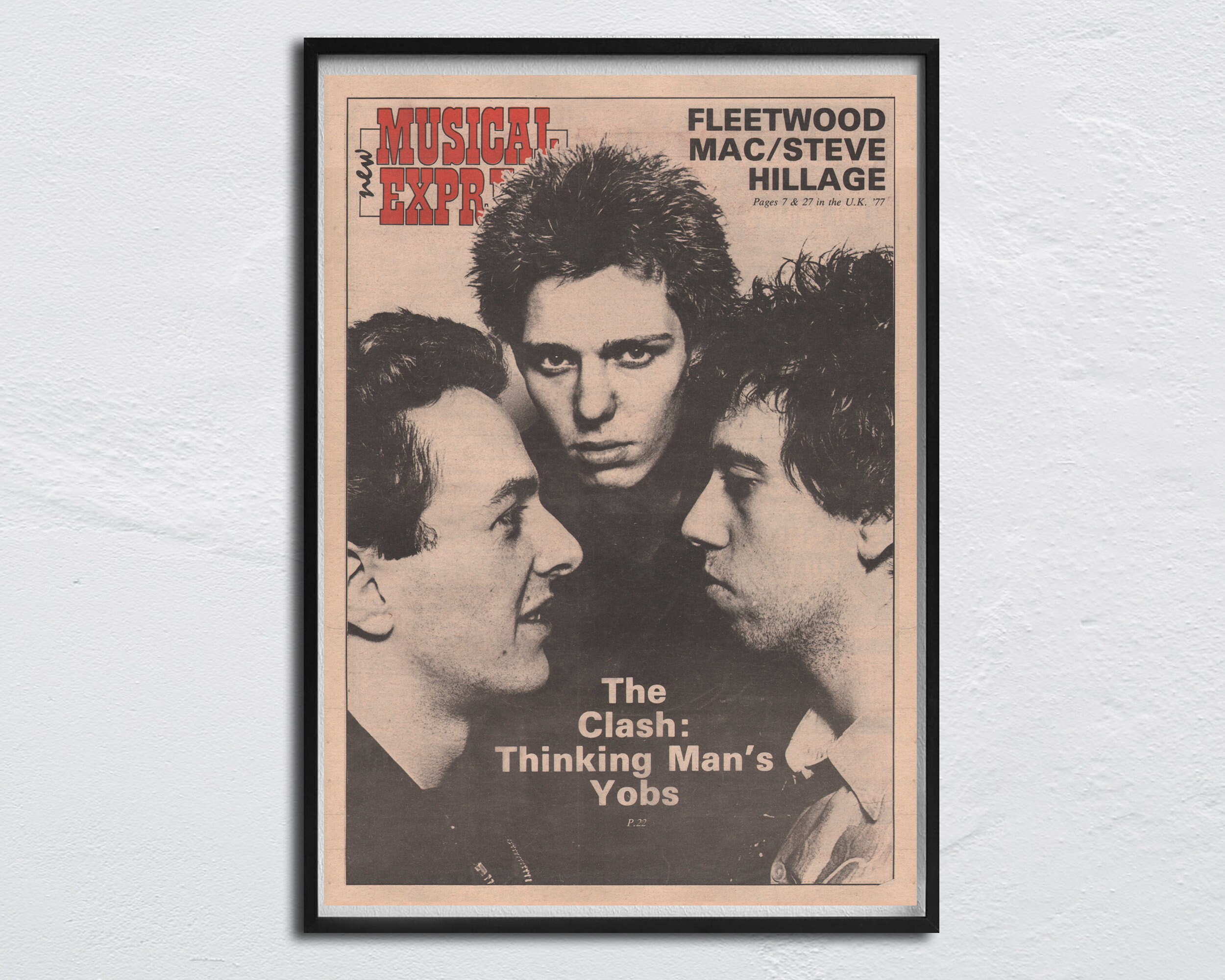 Joe strummer poster - Etsy 日本