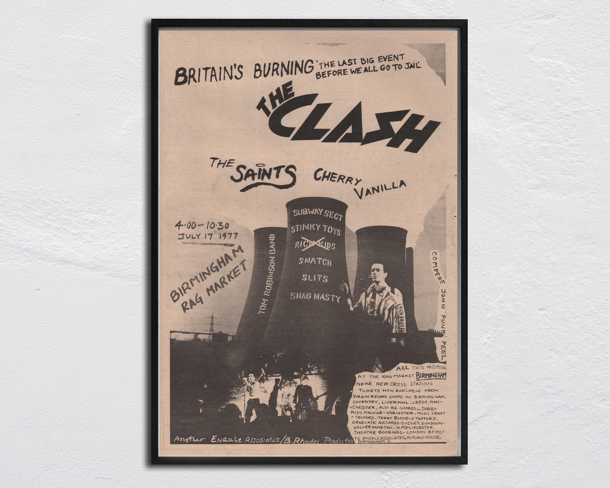 The Clash Sandinista Poster - Etsy