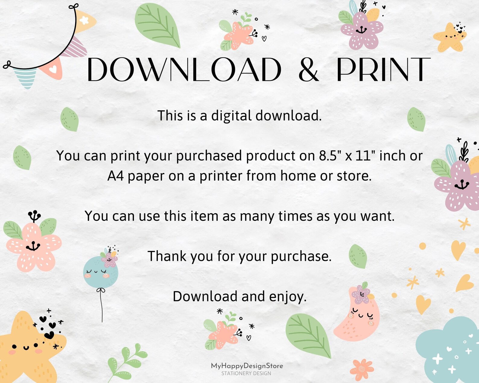 PRINTABLE 1st Birthday Card Printable Happy Birthday Card 1st Birthday PRINTABLE 1st Birthday Card Printable Happy Birthday Card 1st Birthday