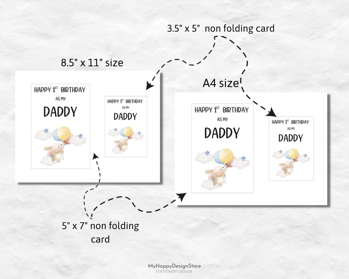 PRINTABLE 1st Birthday Card Printable - Il 1140xN.5027662331 1ny3 