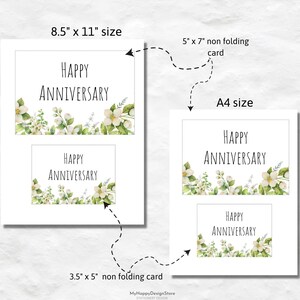 Printable Anniversary Card Happy Anniversary Instant - Etsy