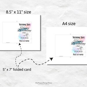 Printable Happy Birthday Card Printable Colorful Happy Birthday Card ...