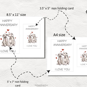Printable Anniversary Card Funny Dog Anniversary Card for - Etsy