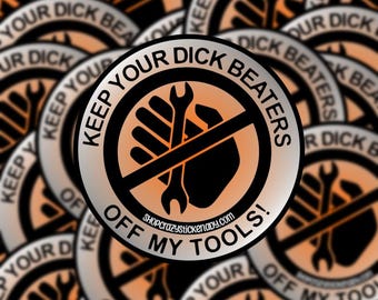D*ck Beaters | Tools |Construction| Blue Collar| Memes | Gifts | Hardhat | Stickers | Decals
