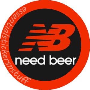 New Balance | Beer | Dad | Adult Humor | Funny | Memes | Gifts | Hardhat | Stickers | Decals