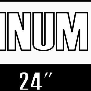 Custom Aluminum Sign 24" x 6"