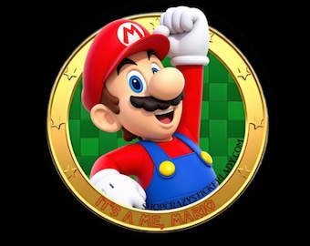 Mario Sticker | It's A Me, Mario | Waterproof