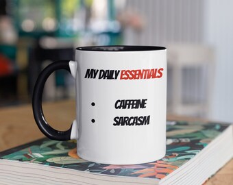 I Like My Men How I Like My Coffee Mug Funny Clumsy Caffeine Lovers Cup-11oz