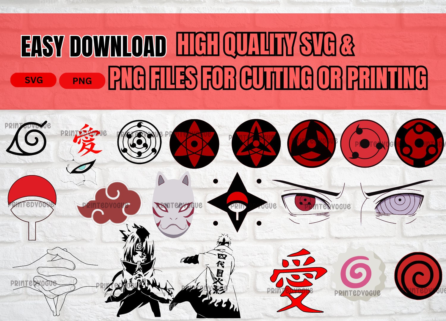 Sasuke Uchiha Sharingan Eye Naruto Sticker Vinyl Decal Windows/Laptop  Waterproof