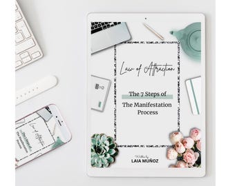 Law of Attraction Ebook: 7 Steps to Manifestation (PDF Guidebook)