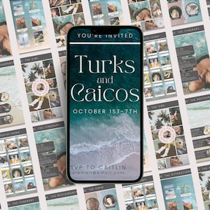 Animated Turks and Caicos Trip Itinerary | Turks and Caicos Bachelorette | Turks and Caicos Travel Guide | Girls Caribbean Birthday Trip