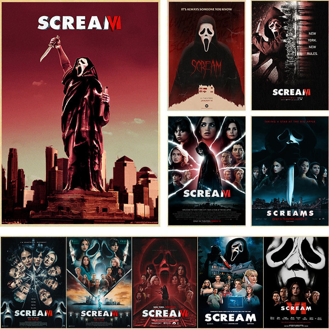 Scream VI Movie Poster Scream 6 Film Room Decor Home Decor 