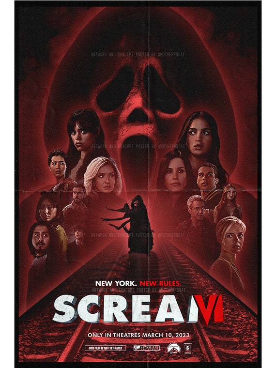 These Scream 6 posters are insane 🔥 #fyp #scream #screammovie #scream