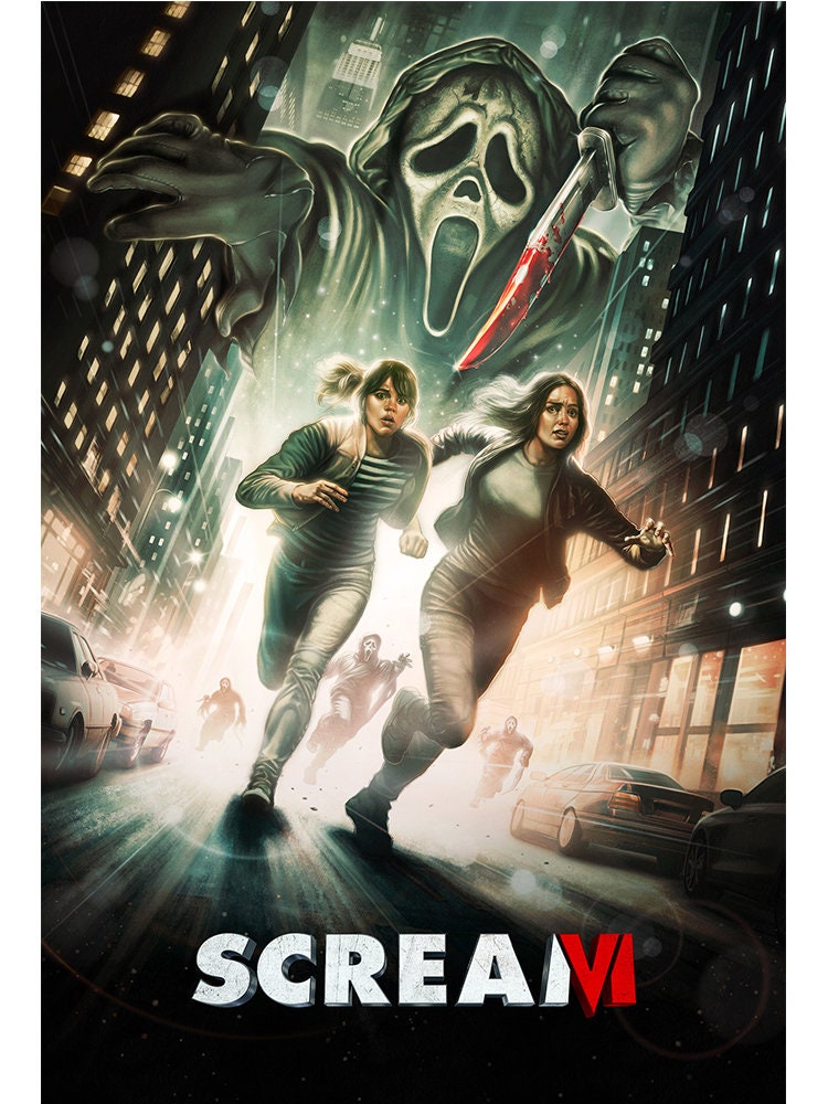 2023 Horror Movie Posters Scream 6 Poster Aesthetic New York Film