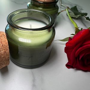 Orange Blossom Scented Handmade Candle - 100% Natural, Organic, and Handmade