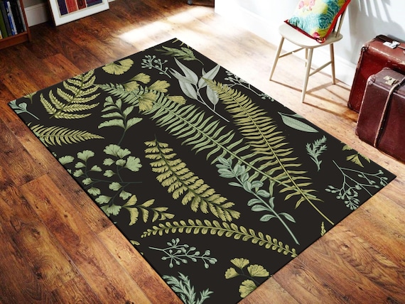 Leaf Rug,Garden Rug,Nature Rug,Jungle Rug,Nature Theme Rug,Leaf Pattern Rug,Garden Theme Rug,Popular Rug,Area Rug,Custom Rug,İconic Rug
