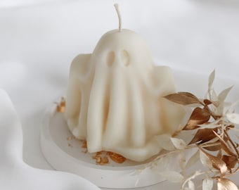 Candle Ghost Ghost Halloween Autumn Rapeseed Wax Decoration