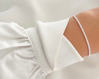 Armband 925 Silber Geschenk Glitzer Hochzeit