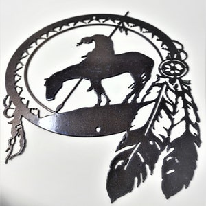 End of the Trail wall plaque
