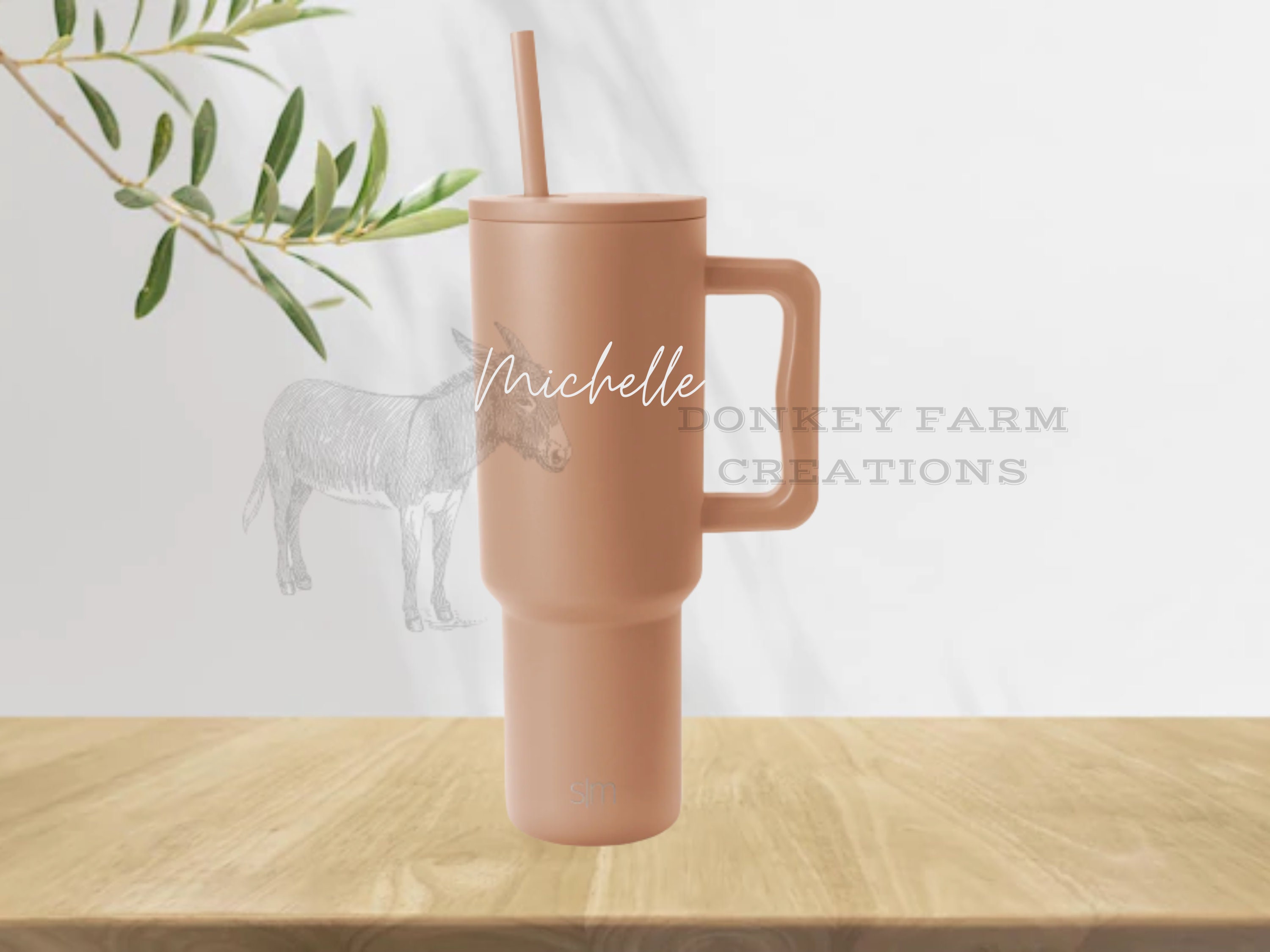 Personalized Simply Modern 40oz Tumbler 