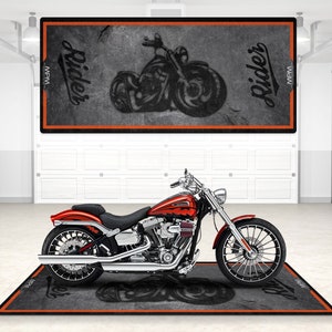 Stickers Harley Davidson skull Poker Tank Custom Chopper Motorcycle -   Norway