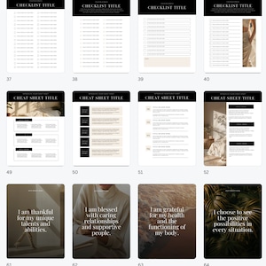 May include: A printable checklist template with a black and white design. The checklist has a title bar at the top with the words "CHECKLIST TITLE" in black text. The checklist has a series of boxes with check marks next to them. The checklist is designed to help people organise their thoughts and tasks.