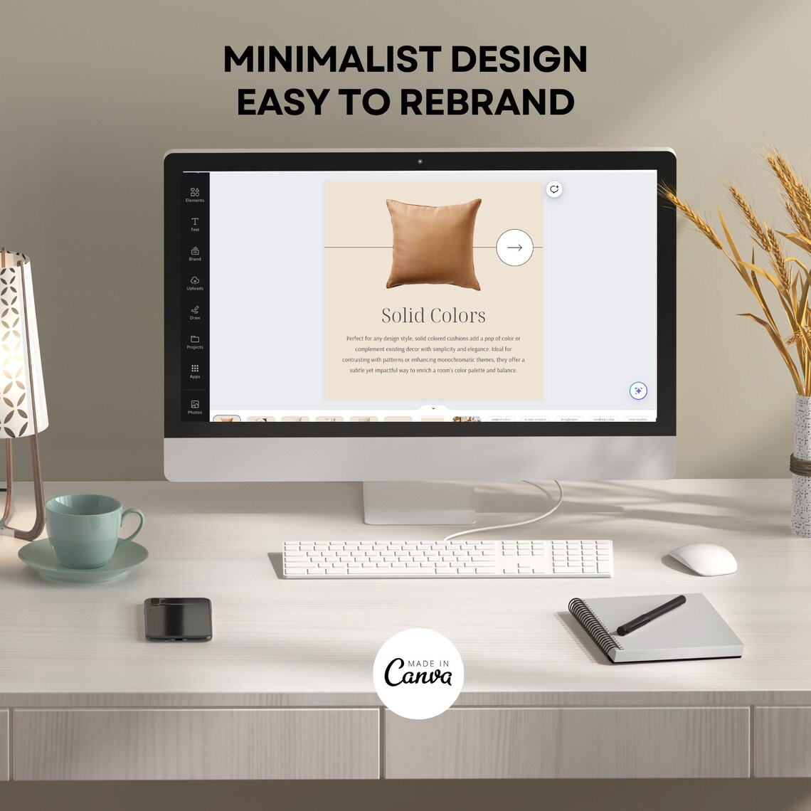 Interior Design Instagram Carousel Posts | Editable Canva Templates ...